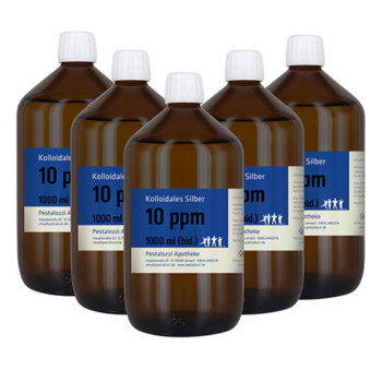 Kolloidales Silber bidest. (Silberwasser) 10 ppm