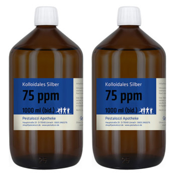 Kolloidales Silber bidest. (Silberwasser) 75 ppm