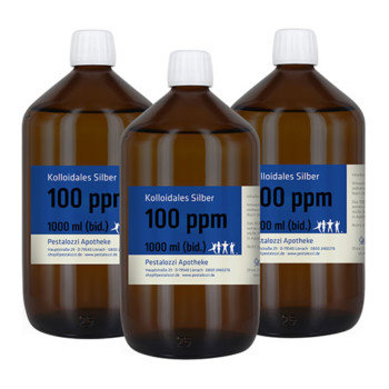 Kolloidales Silber bidest. (Silberwasser) 100 ppm